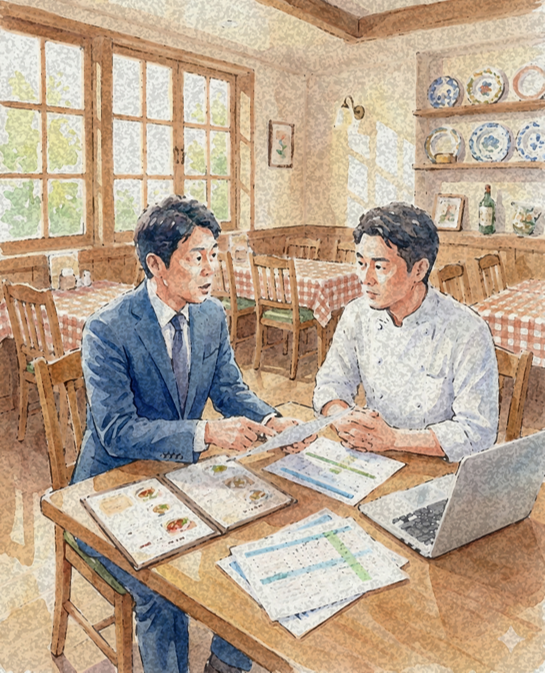 飲食店の経営支援